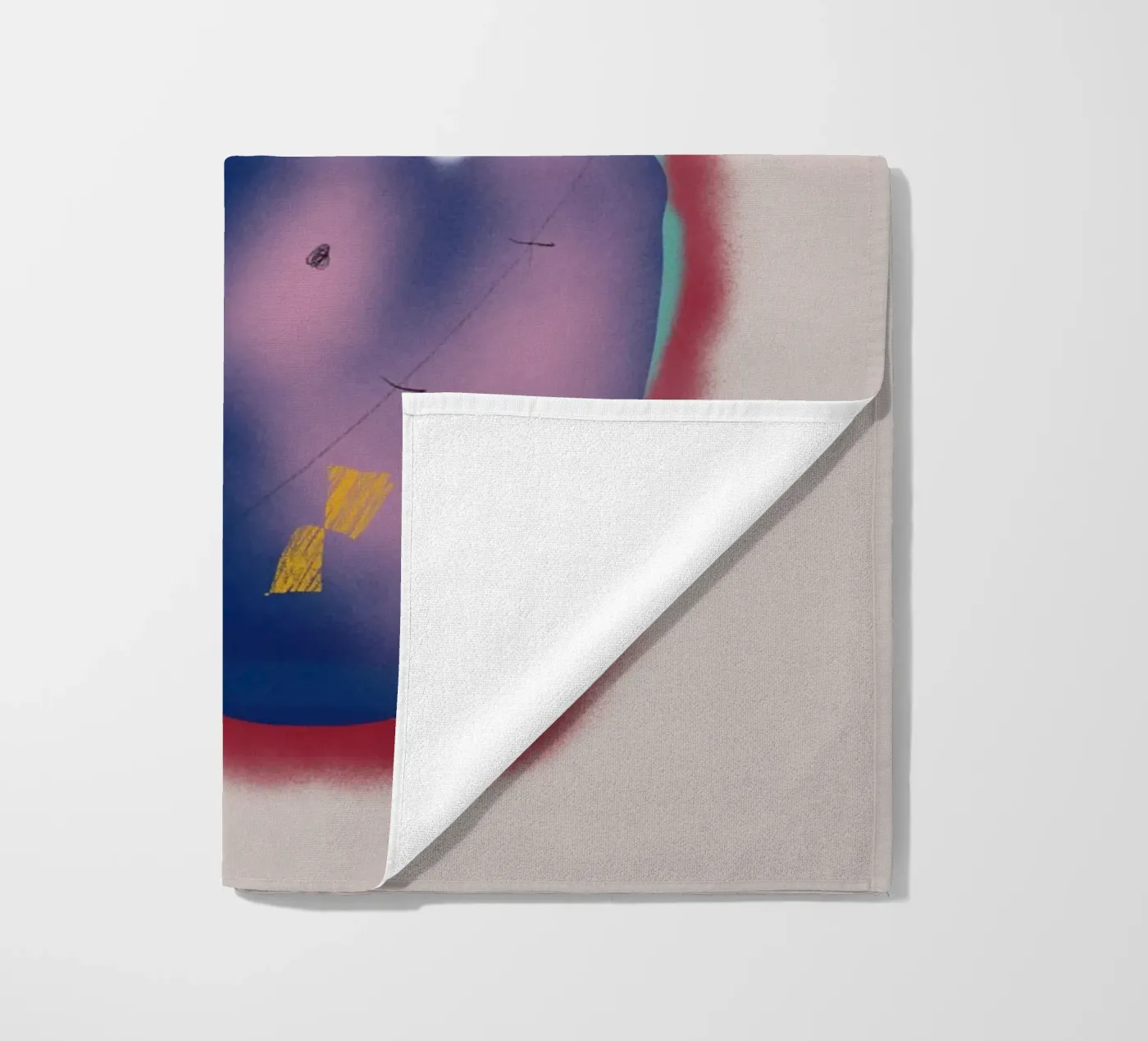 Kosmische samenstelling strandhanddoek van Little Dean