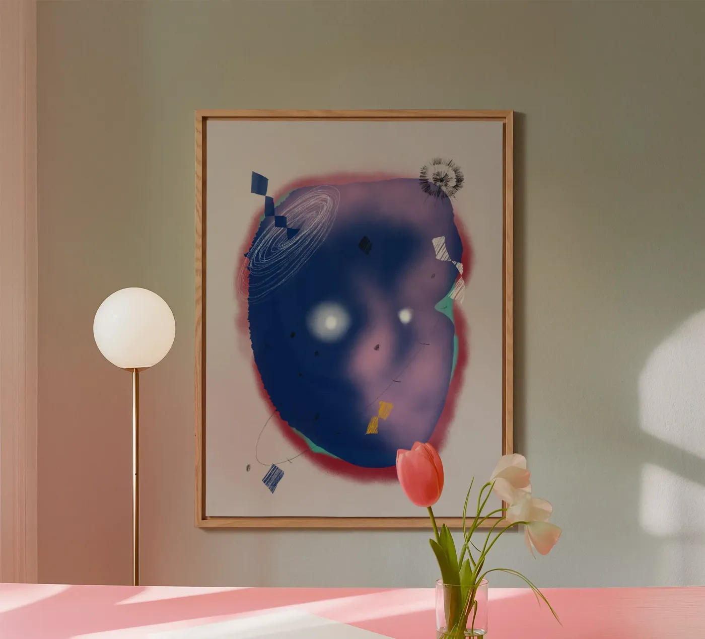 Cosmic composition forex-plaat van Little Dean