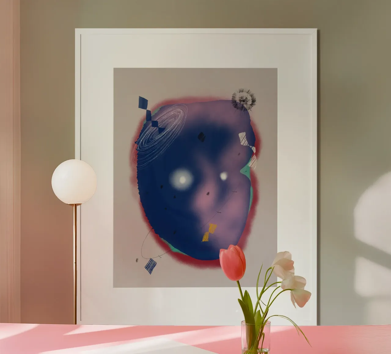 Composizione cosmica poster da Little Dean