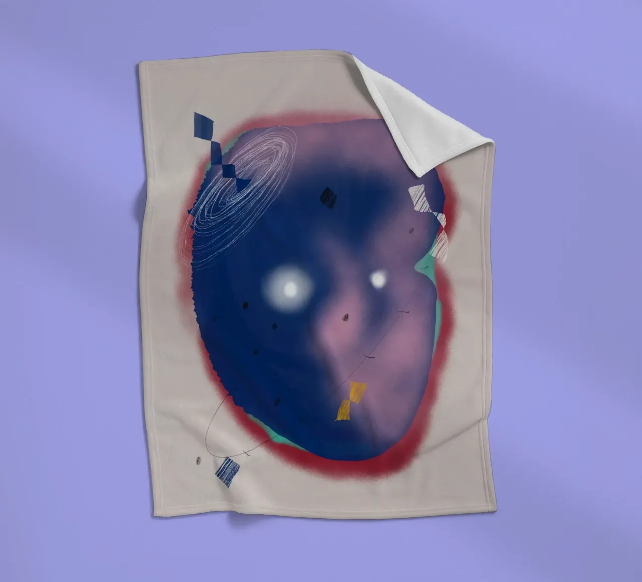 Kosmische Zusammensetzung Fleecedecke von Little Dean