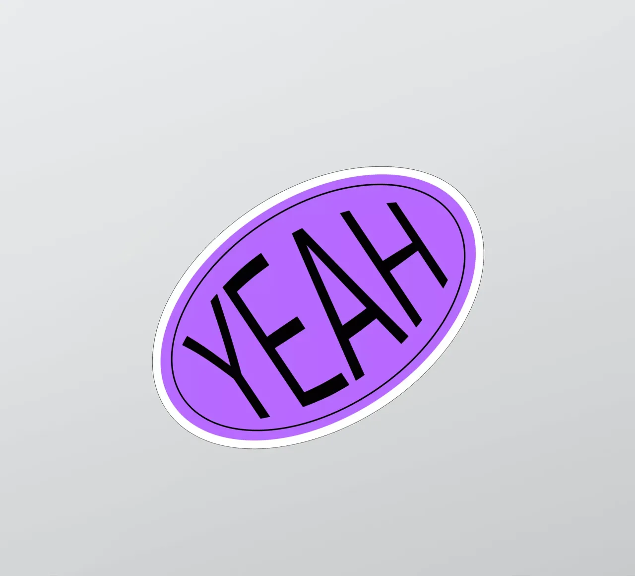 yeah sticker by Sticker King
