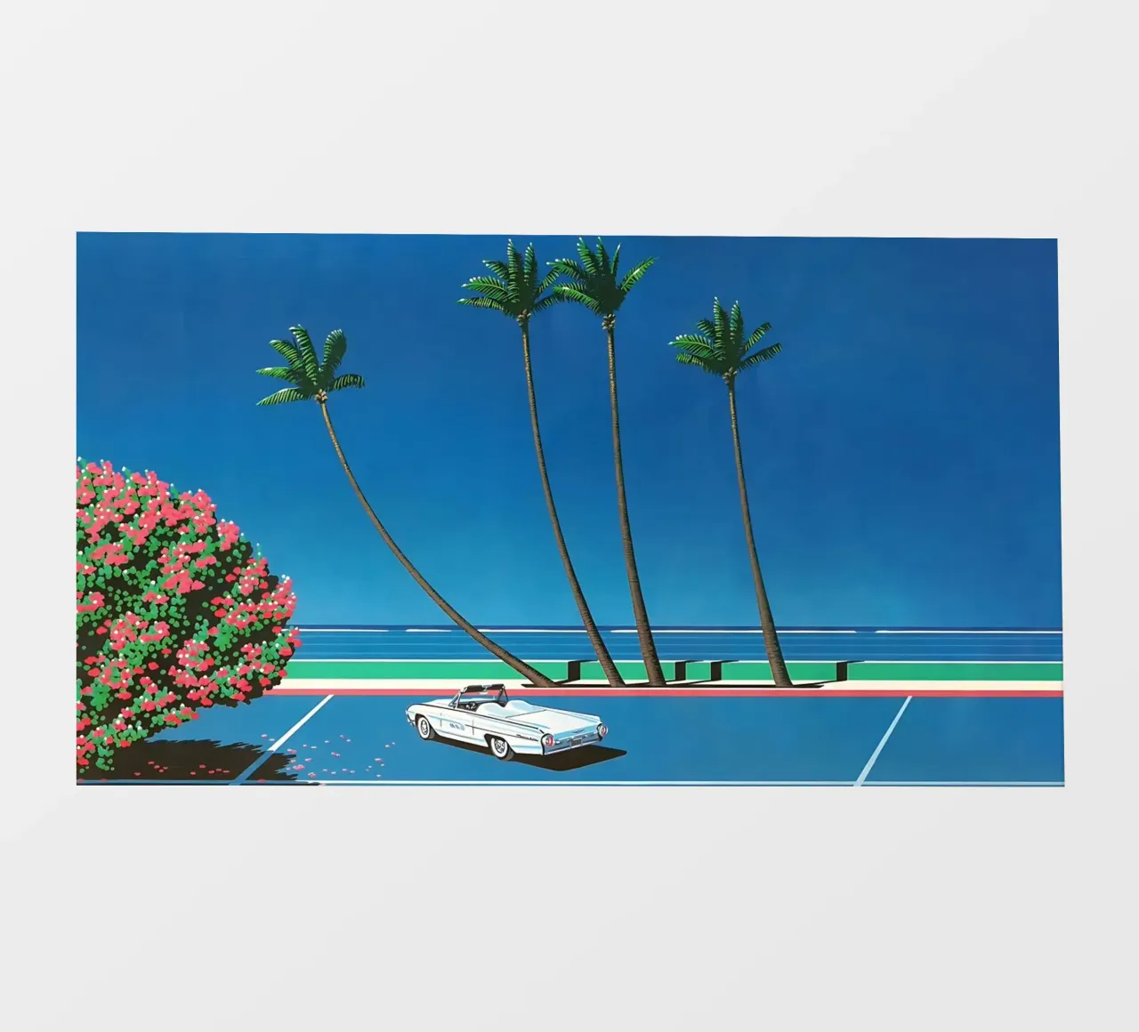Hiroshi Nagai Auto bianca pellicola backlit da THE CAROLINE