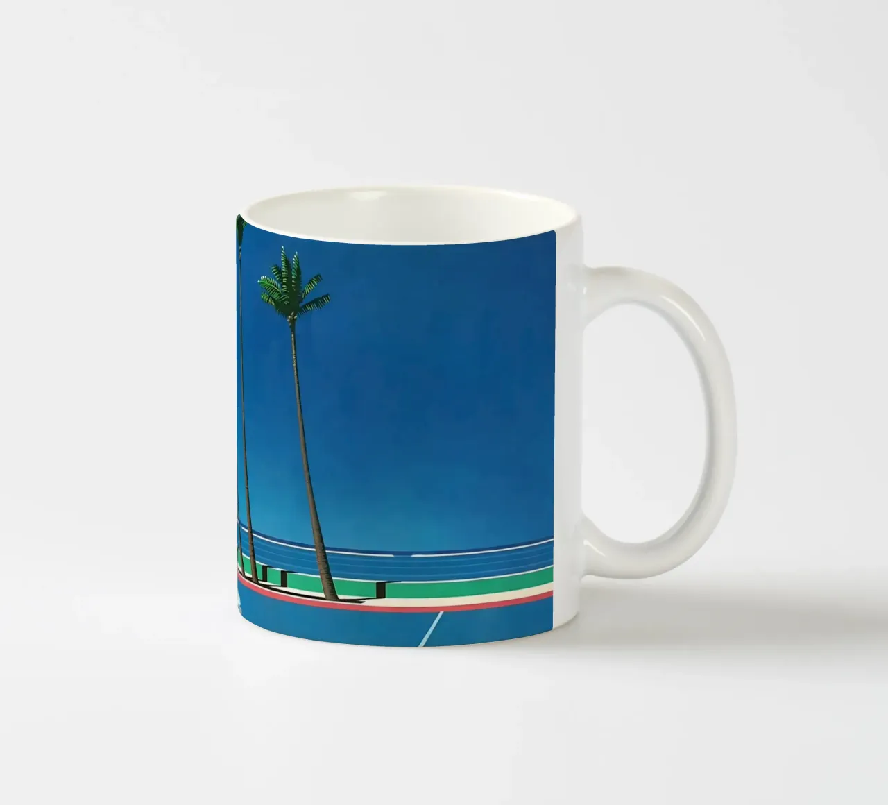 Hiroshi Nagai Auto bianca tazza in ceramica da THE CAROLINE