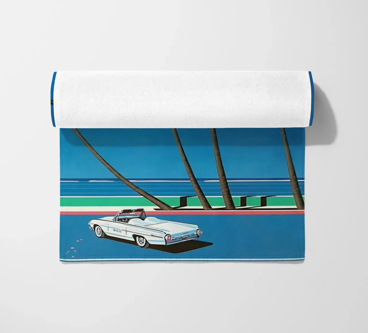 Hiroshi Nagai Auto bianca telo mare da THE CAROLINE
