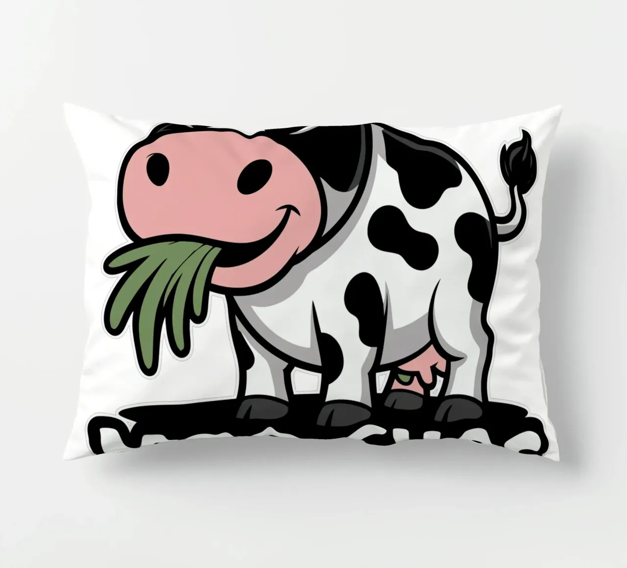 Moo-Chas Grass-ias cuscino da edsonramosart
