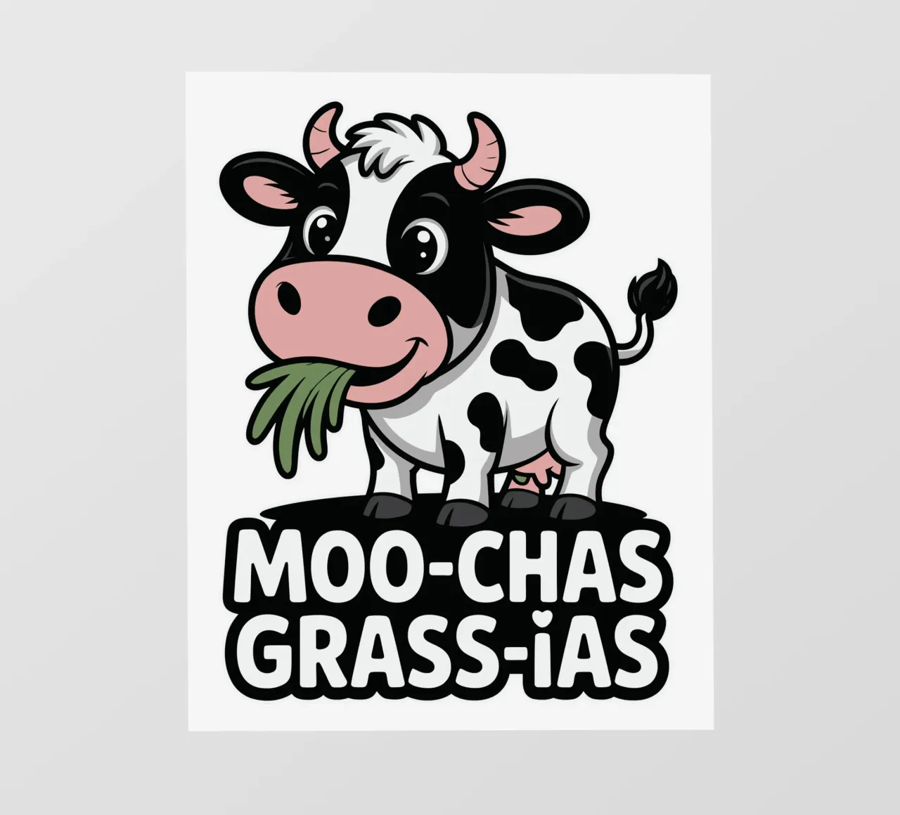 Moo-Chas Grass-ias telo in pvc da edsonramosart