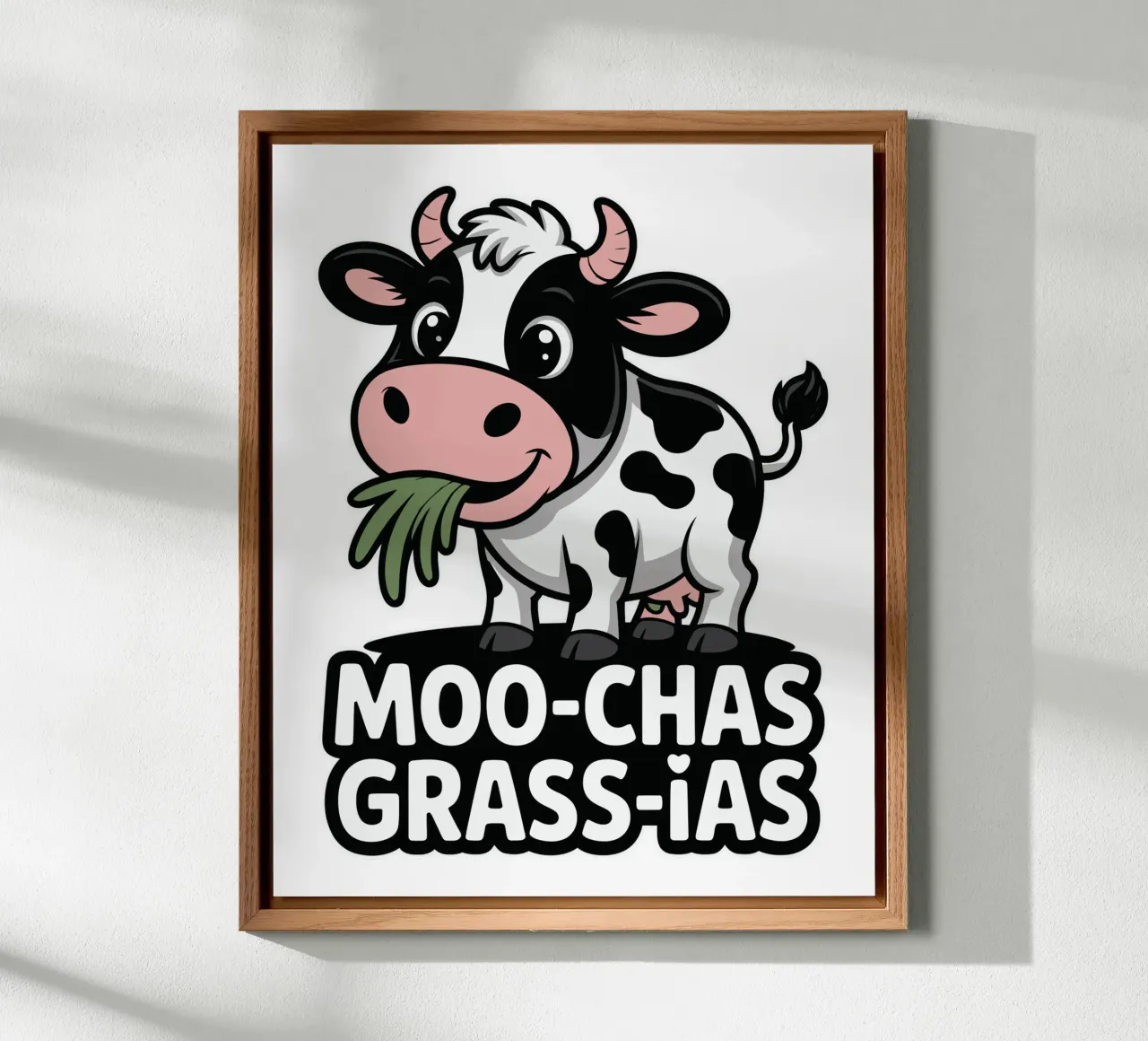 Moo-Chas Grass-ias alluminio dibond da edsonramosart