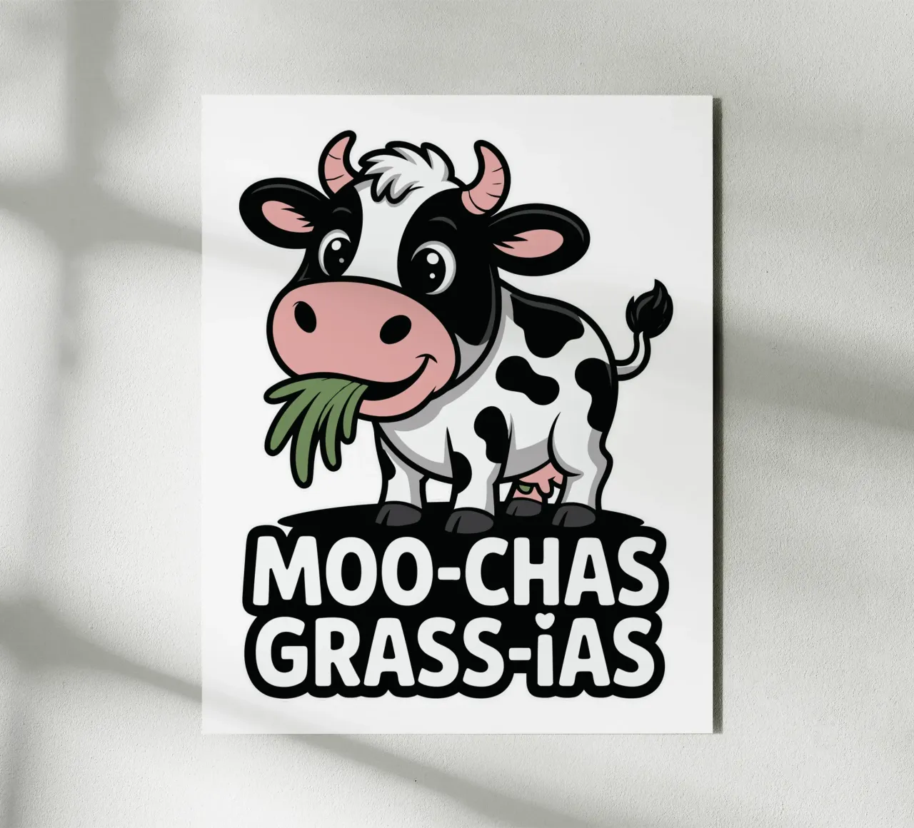 Moo-Chas Grass-ias alluminio dibond da edsonramosart