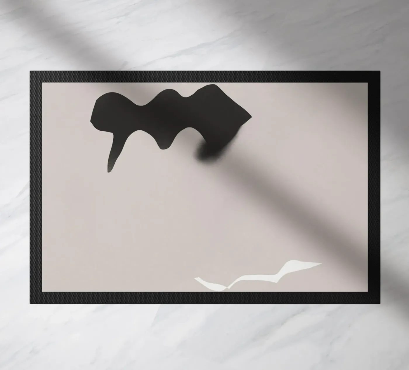 Zen composition doormat by Little Dean