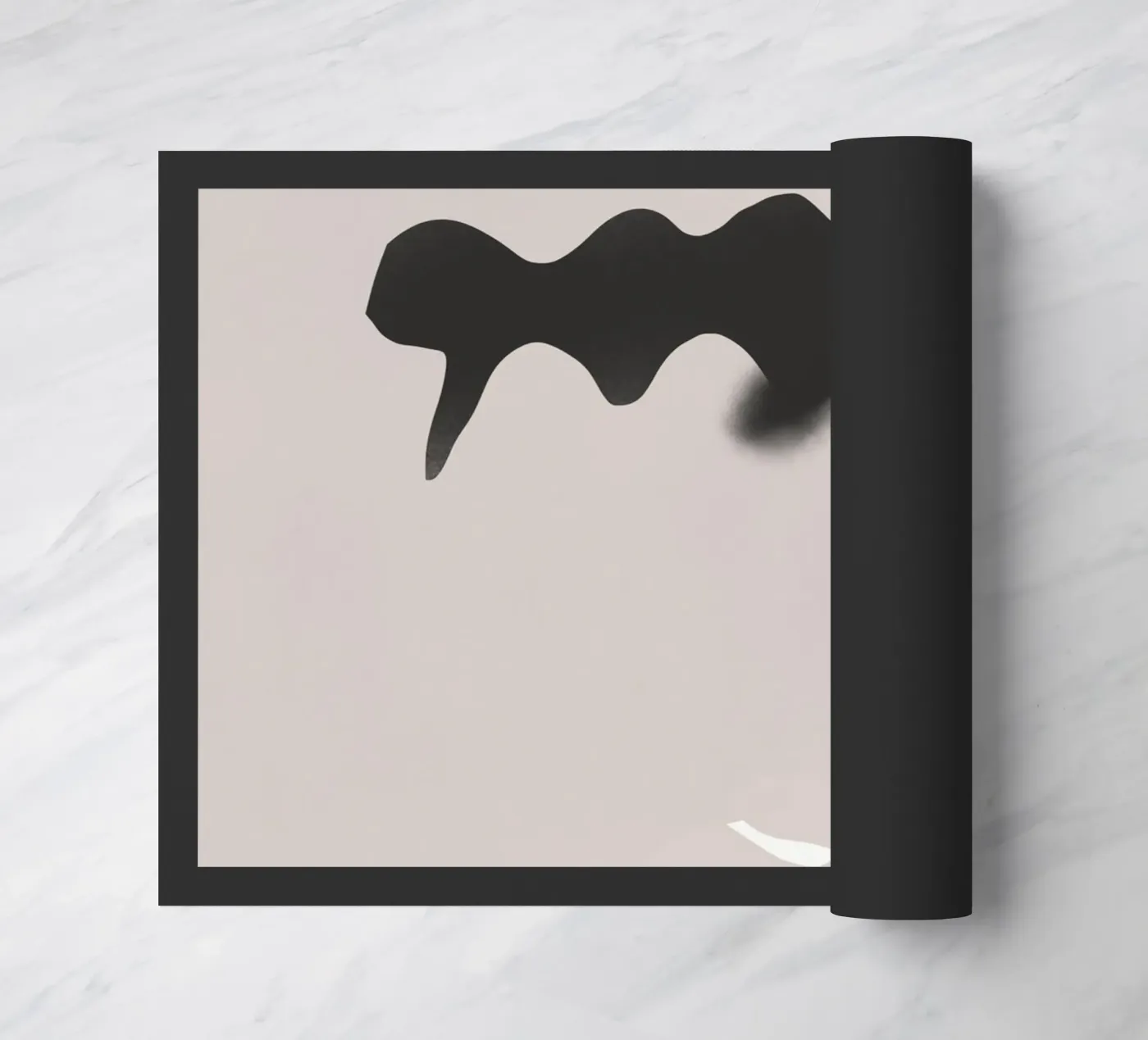 Zen composition doormat by Little Dean