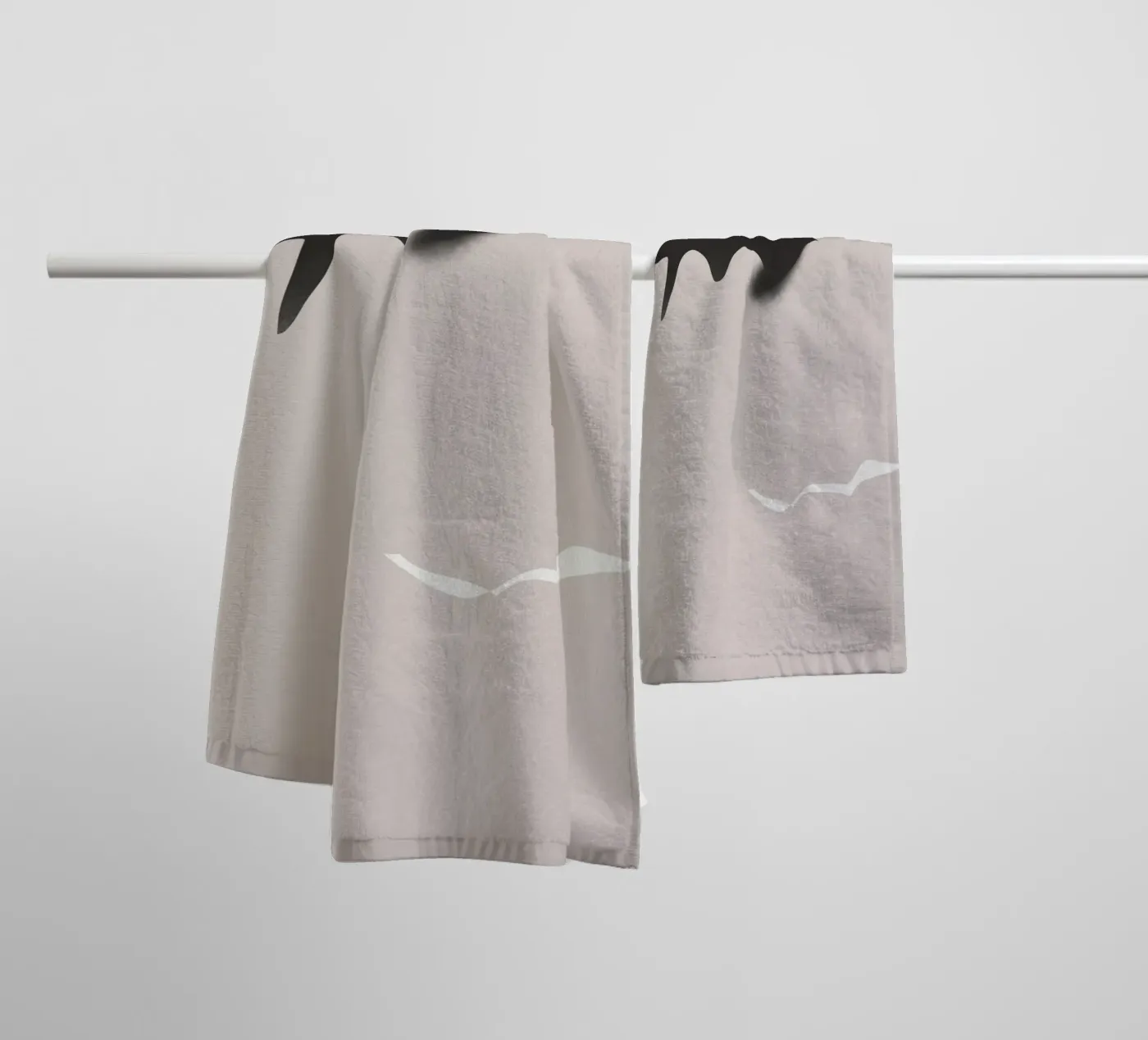 Zen composition Handtuch von Little Dean