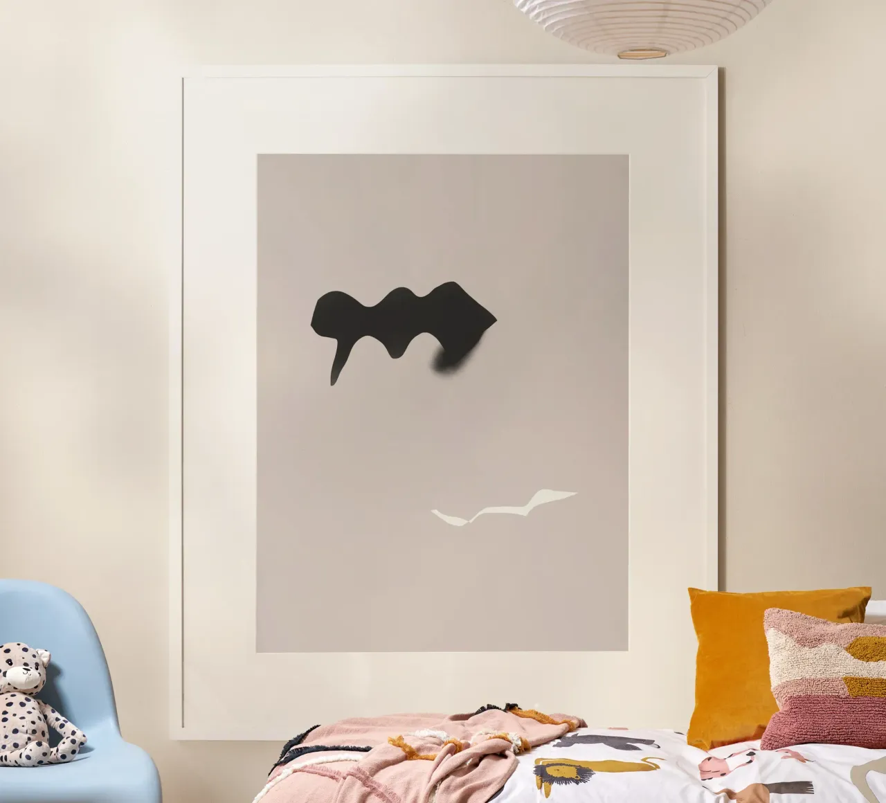 Zen samenstelling poster van Little Dean