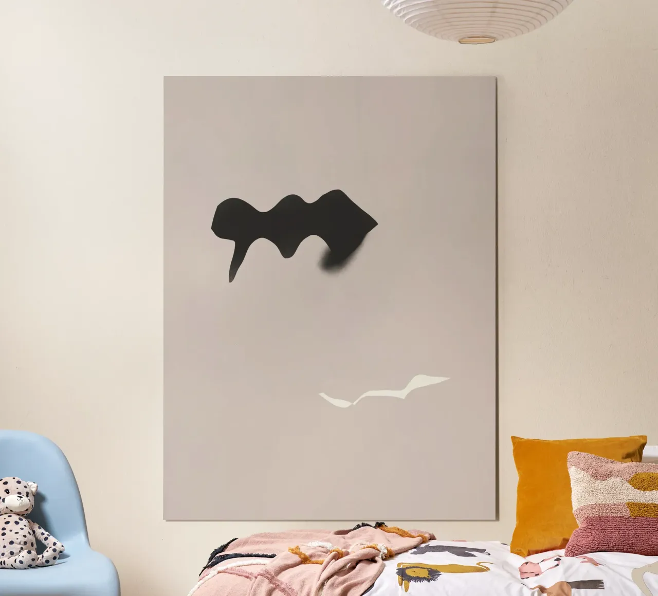 Zen samenstelling poster van Little Dean