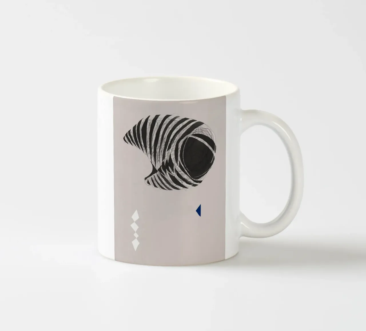 Composizione zen 03 tazza in ceramica da Little Dean