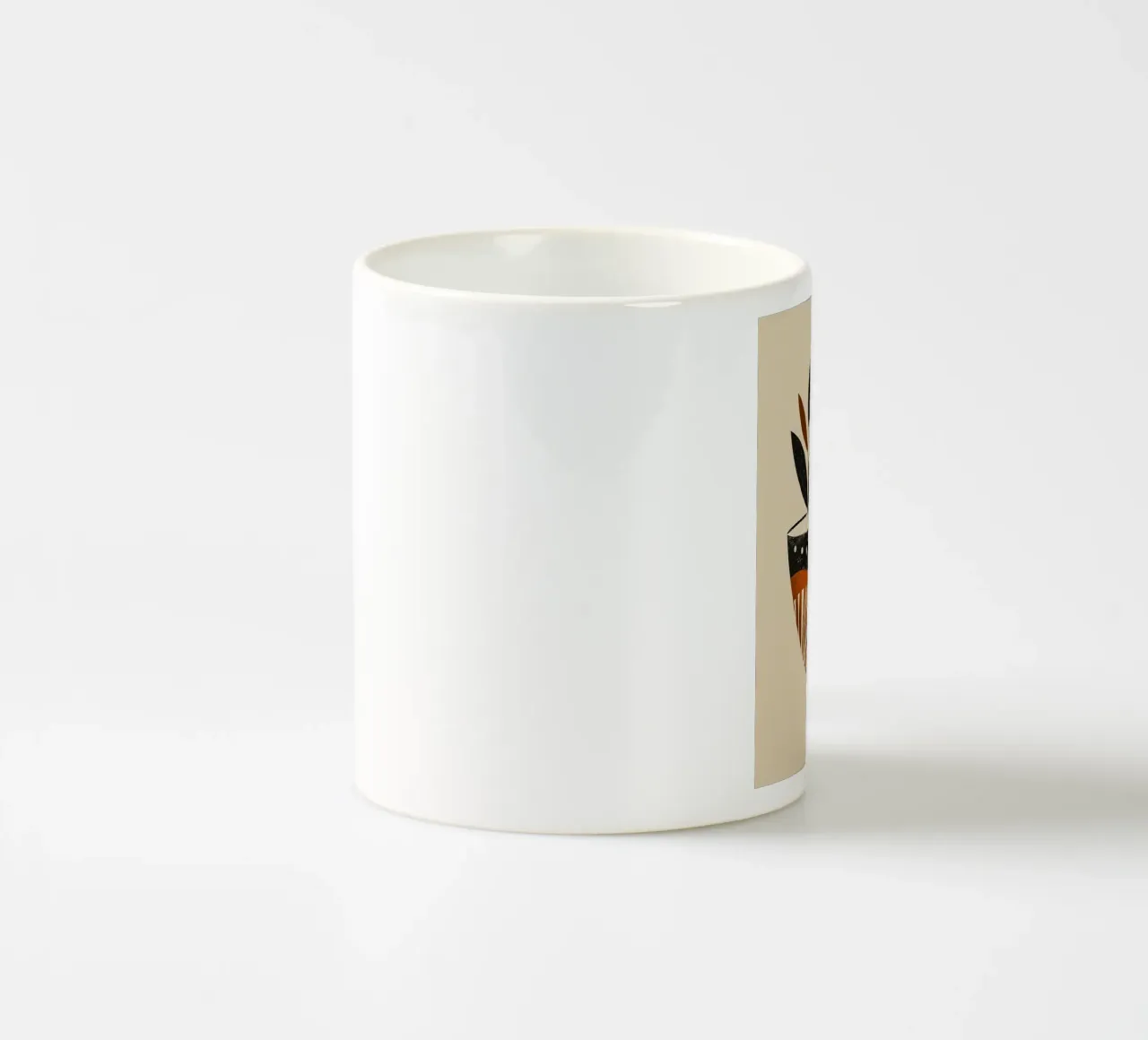 Tazza e foglie tazza in ceramica da Daron