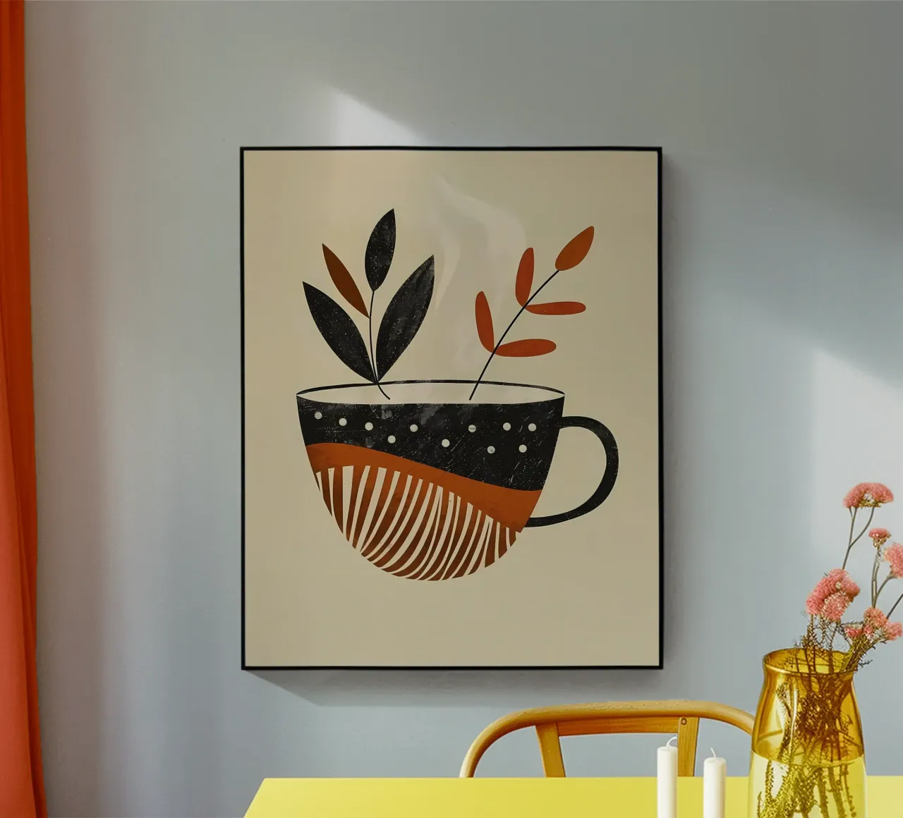 Tazza e foglie plexiglass da Daron