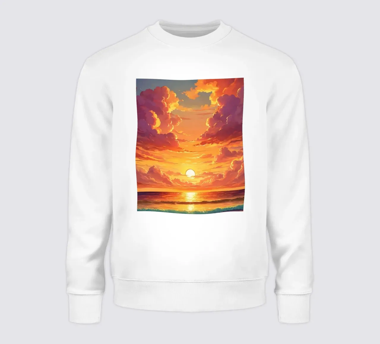 tramonto alba felpa da luxi&lace