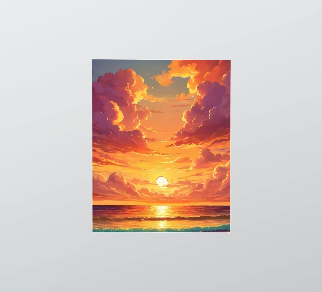 sunset sunrise sticker by luxi&lace