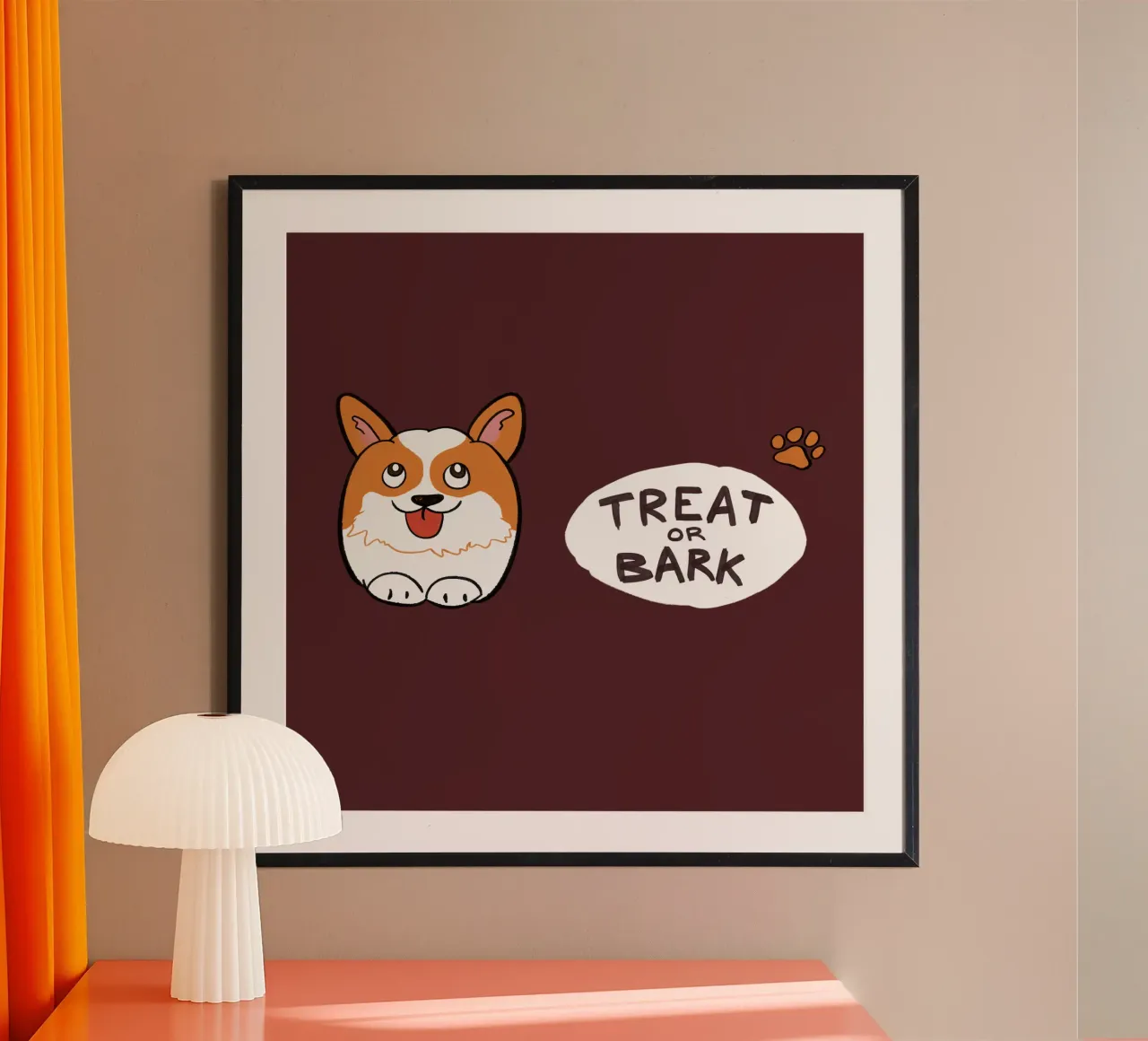 Treat or Bark hahnemühle de klossisch