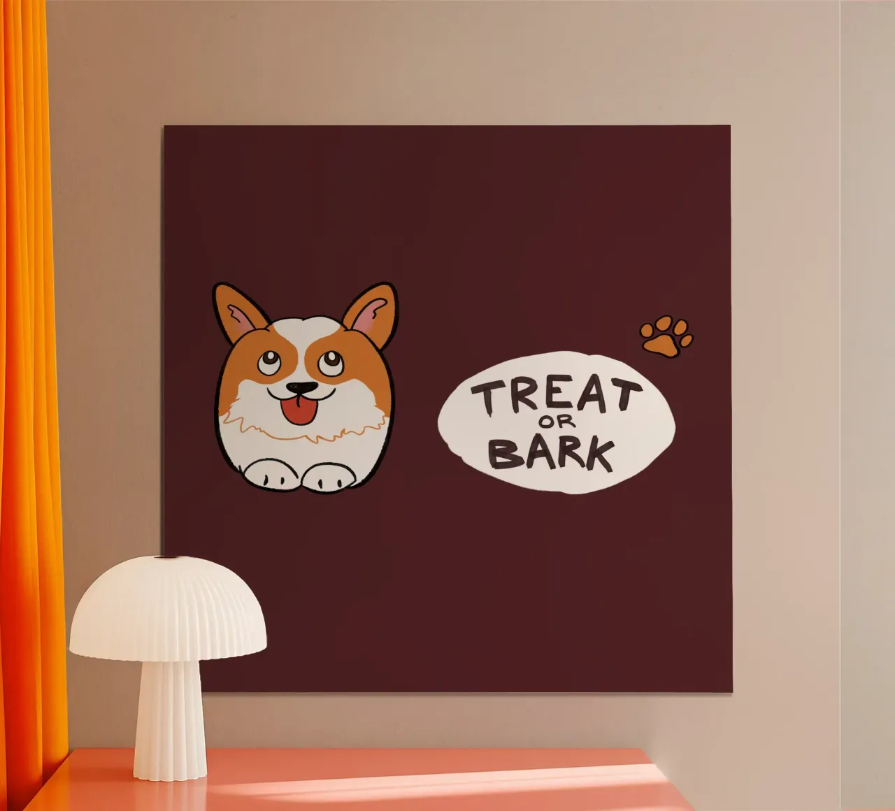 Treat or Bark hahnemühle de klossisch