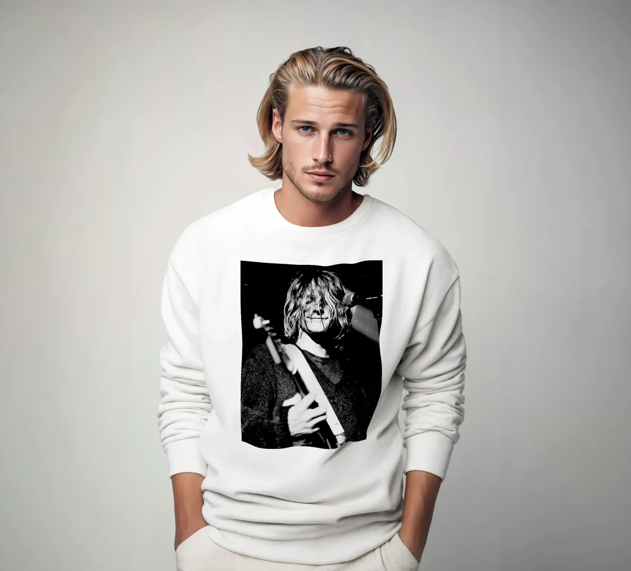 kurt cobain felpa da vanhesling
