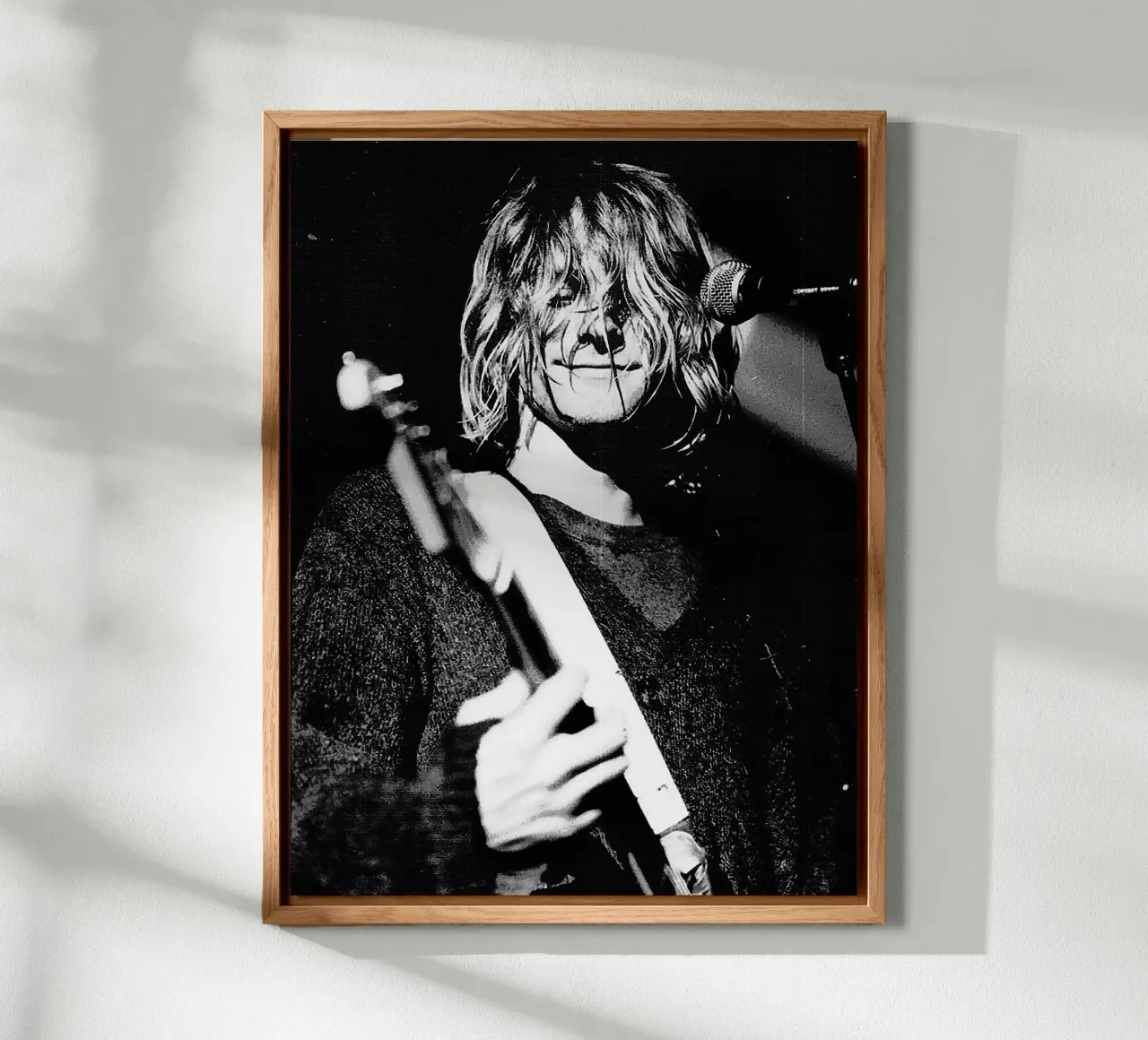 kurt cobain alluminio dibond da vanhesling
