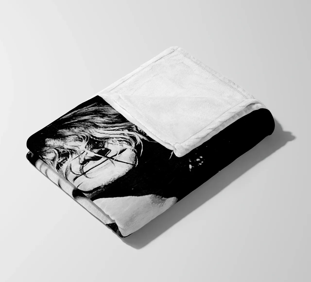 kurt cobain coperta in pile da vanhesling