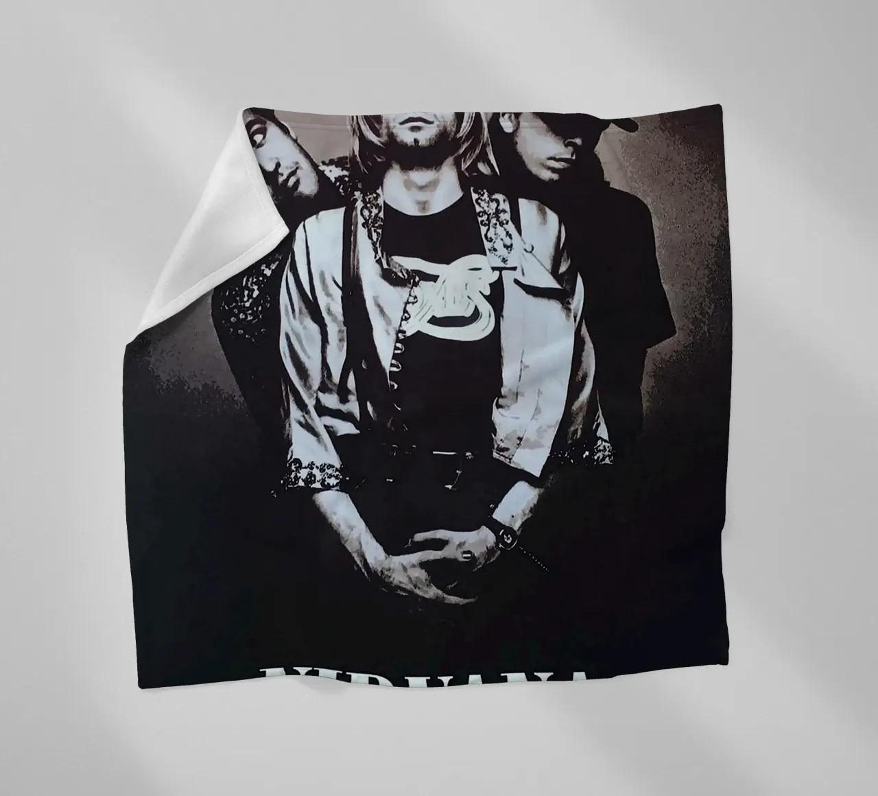 band dei nirvana coperta in pile da vanhesling