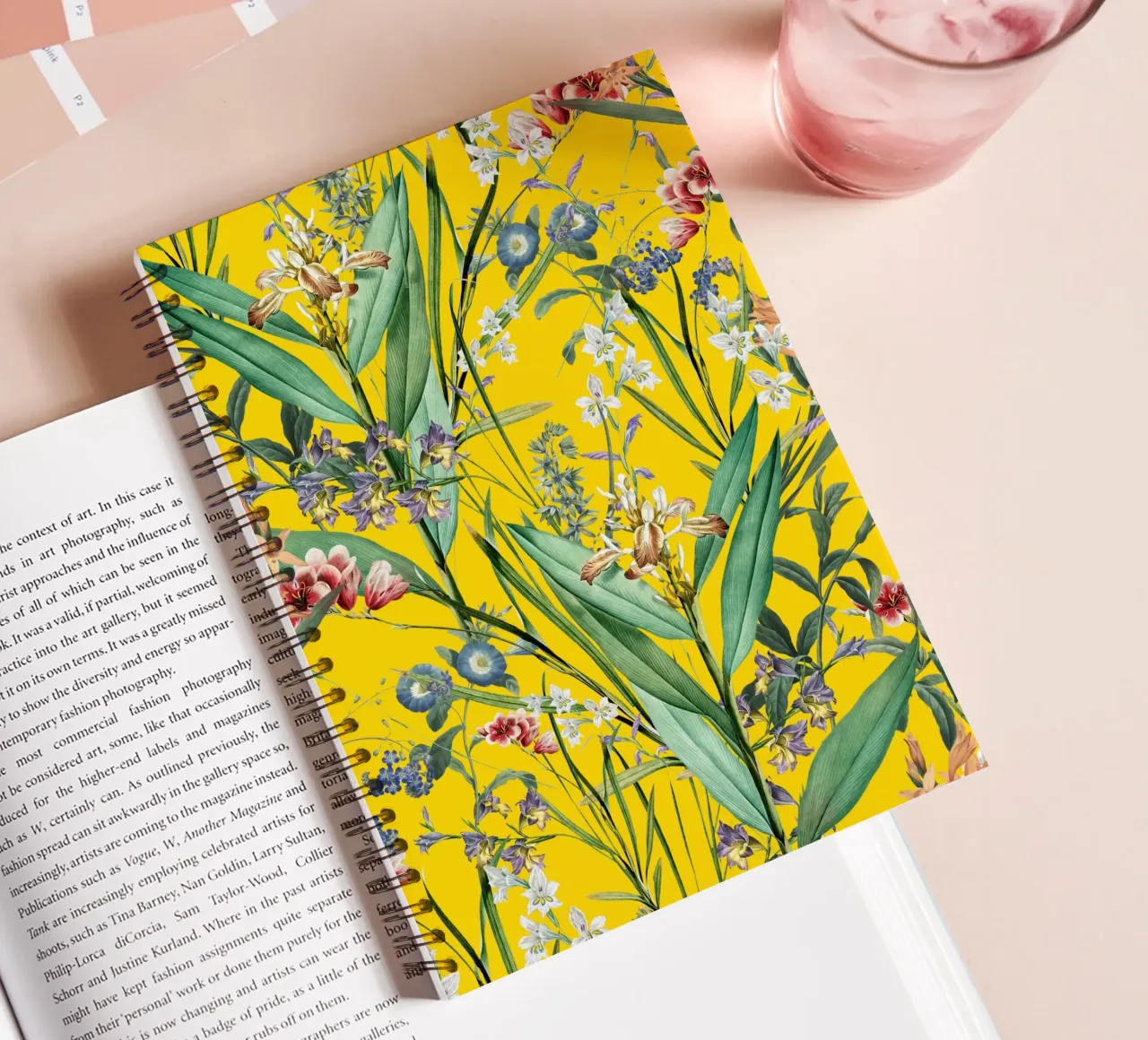 Magical Garden XII spiral notebook by burcukorkmazyurek
