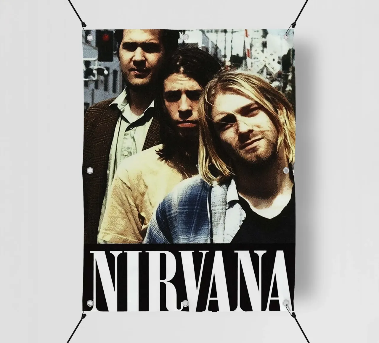 band dei nirvana telo in pvc da vanhesling