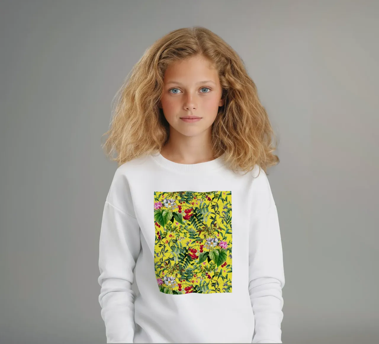 Secret Garden III kids sweatshirt by burcukorkmazyurek
