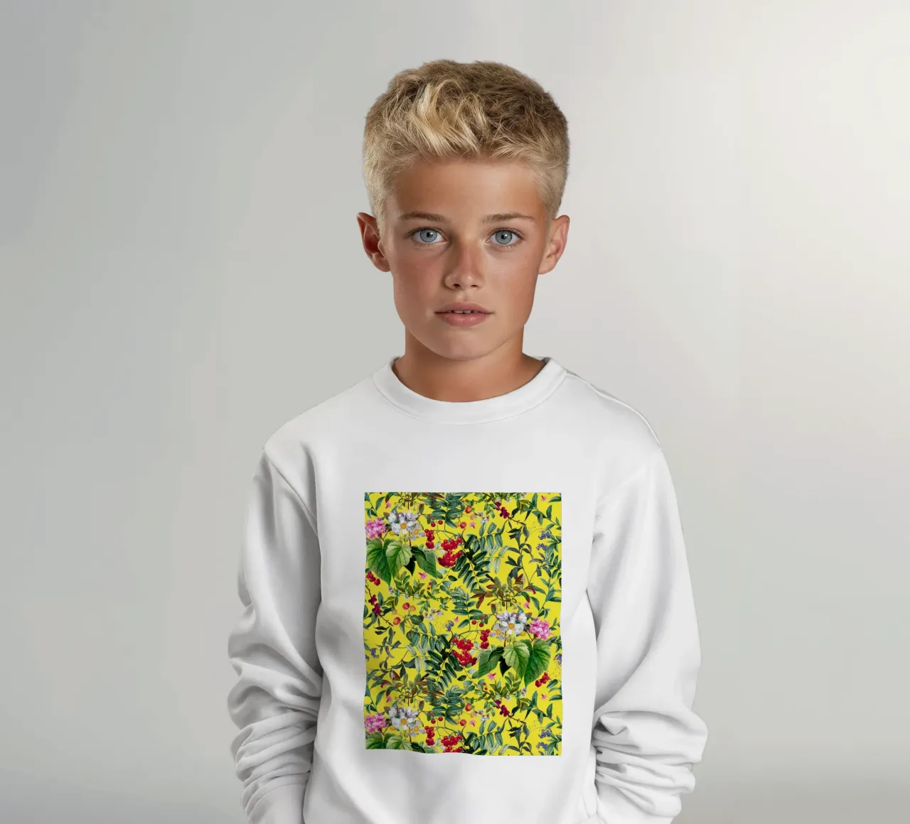 Secret Garden III kids sweatshirt by burcukorkmazyurek