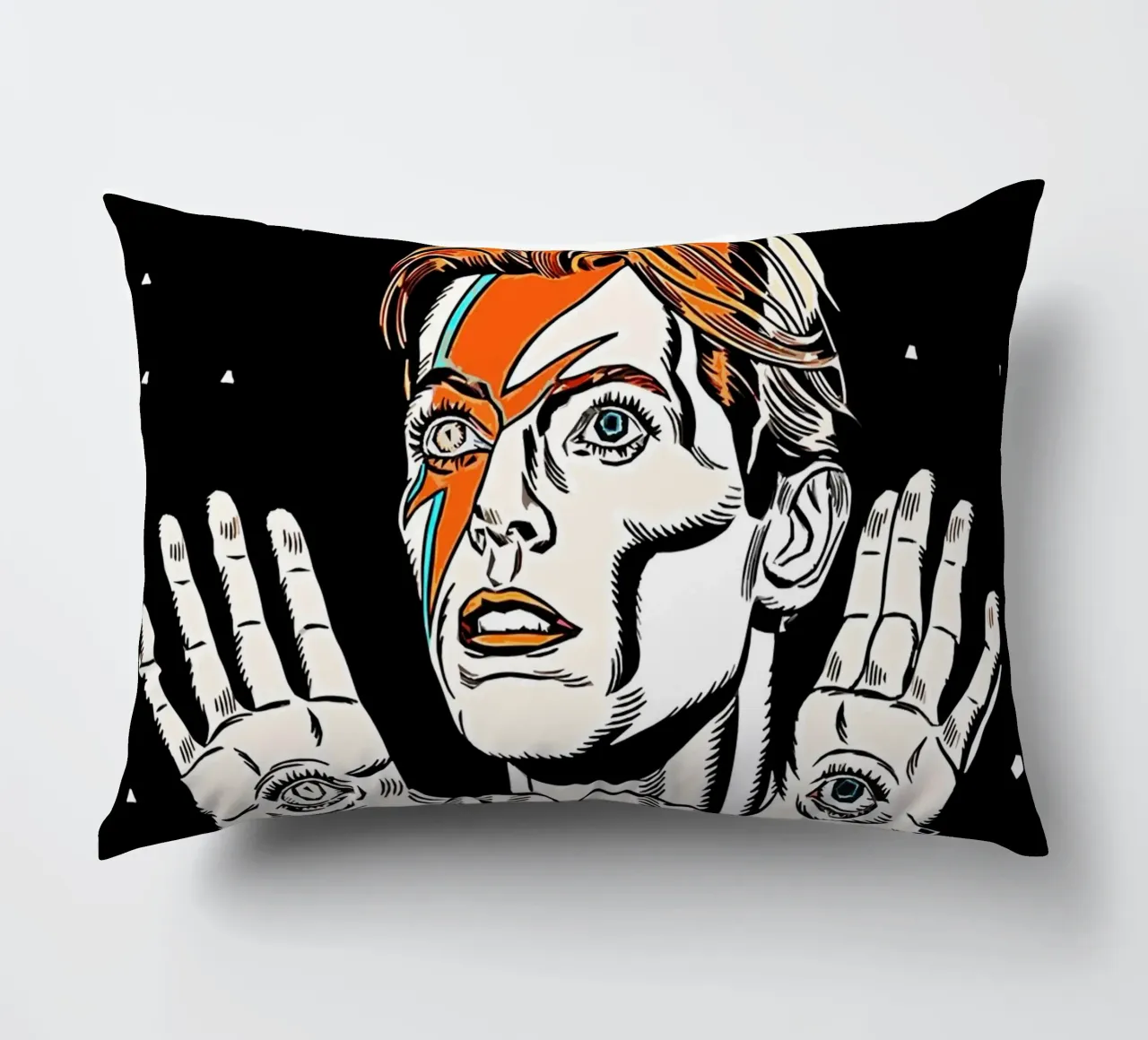 Arte di David Bowie cuscino da music soul