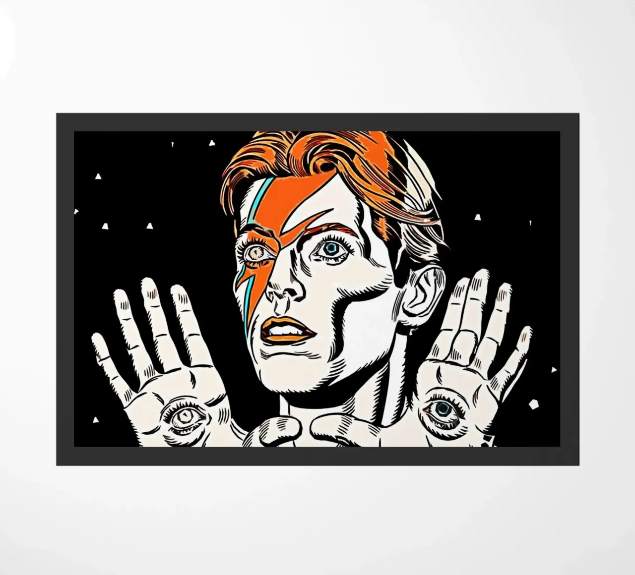 Arte di David Bowie zerbino da music soul