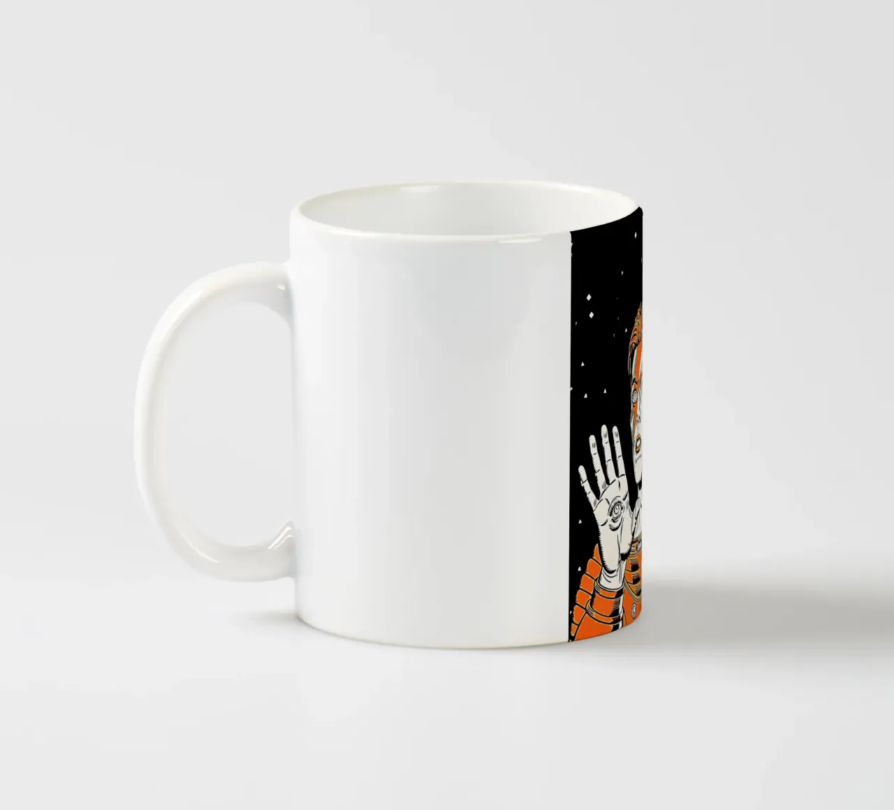 Arte di David Bowie tazza in ceramica da music soul
