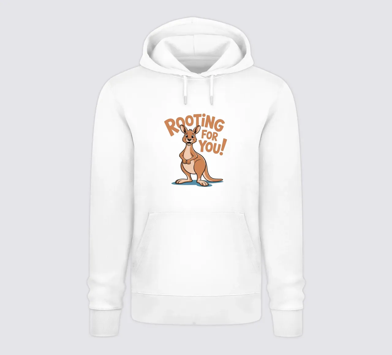 Rooting for You! felpa con cappuccio da edsonramosart