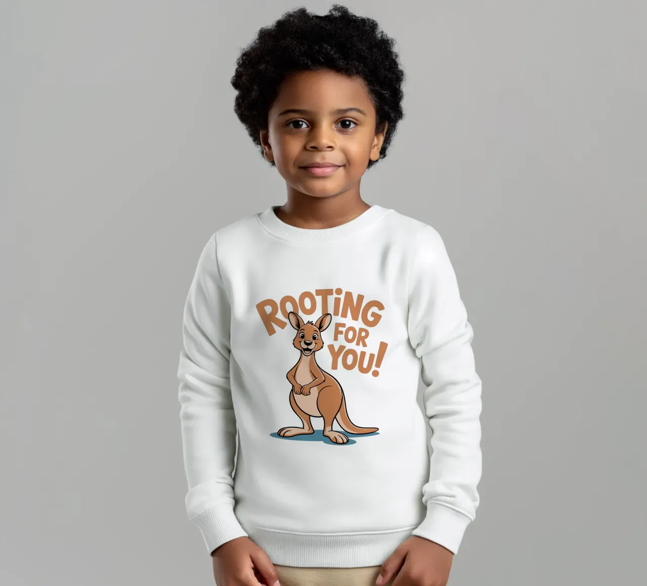 Rooting for You! felpa bambino da edsonramosart