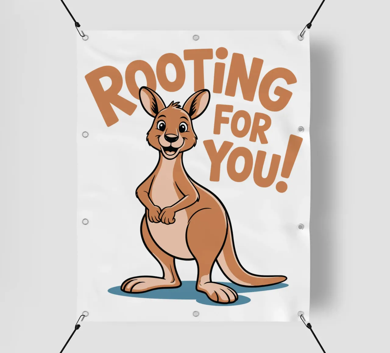 Rooting for You! telo in pvc da edsonramosart