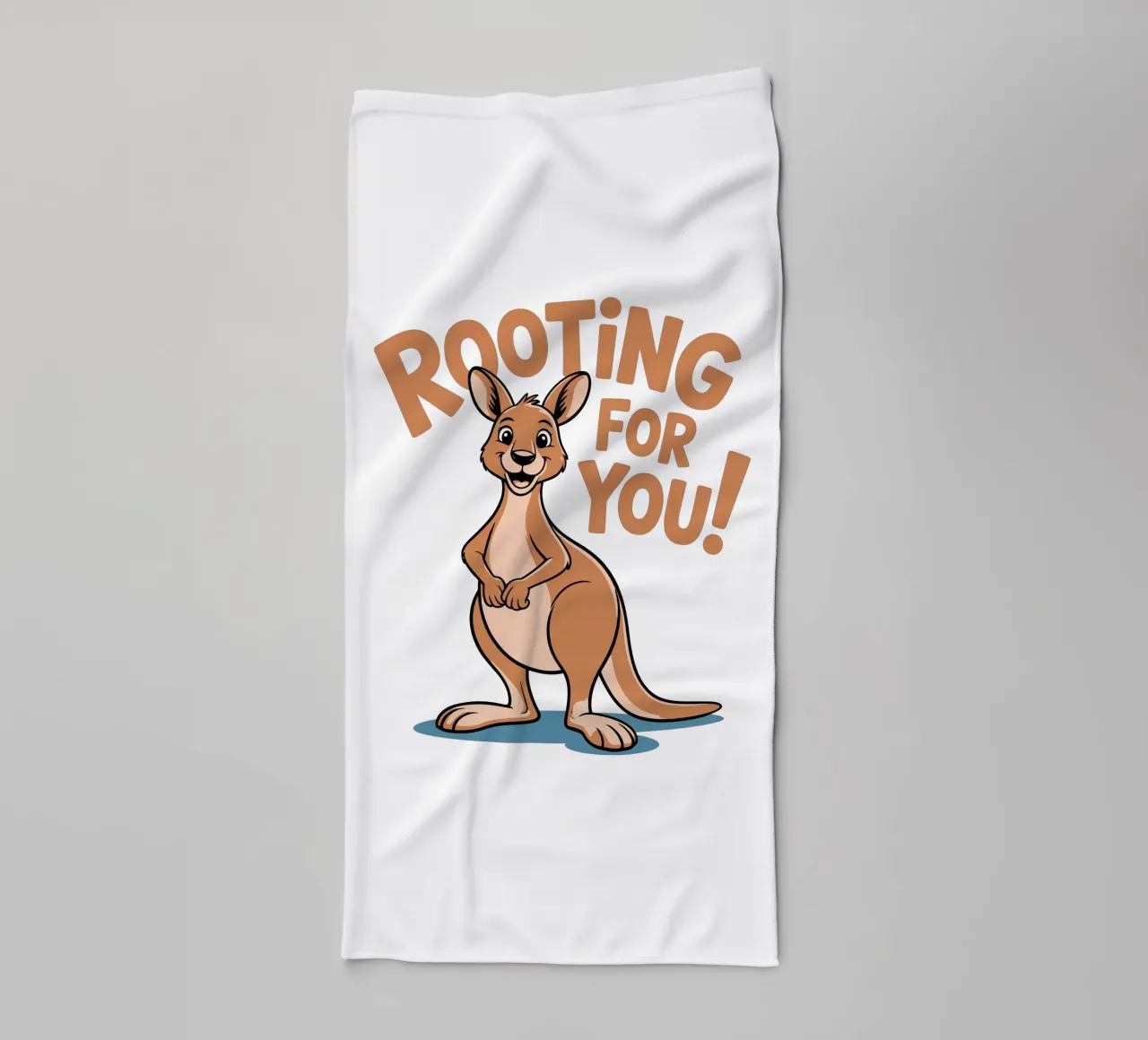 Rooting for You! asciugamano da bagno da edsonramosart