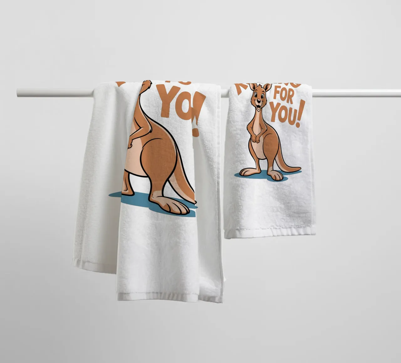 Rooting for You! asciugamano da bagno da edsonramosart