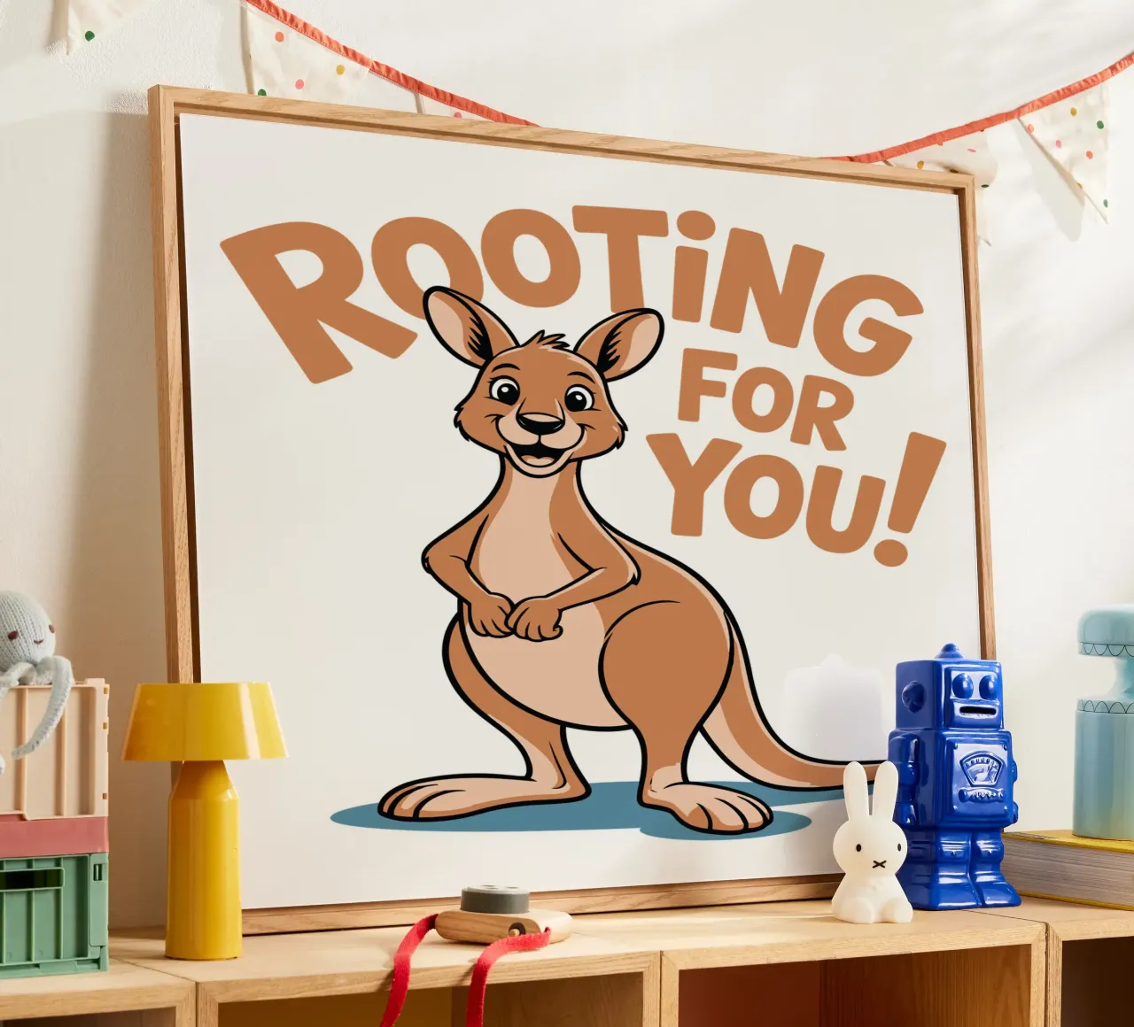 Rooting for You! plexiglass da edsonramosart