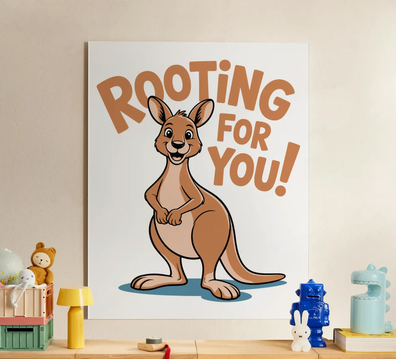 Rooting for You! plexiglass da edsonramosart