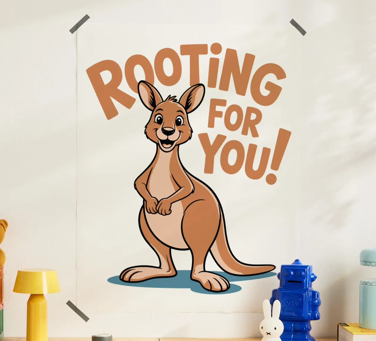 Rooting for You! poster da edsonramosart