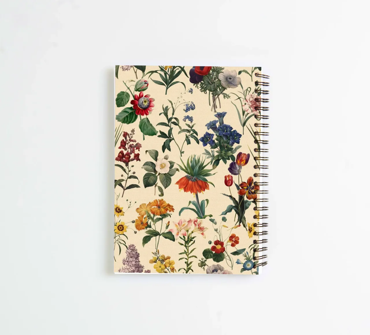 Secret Garden V spiral notebook by burcukorkmazyurek