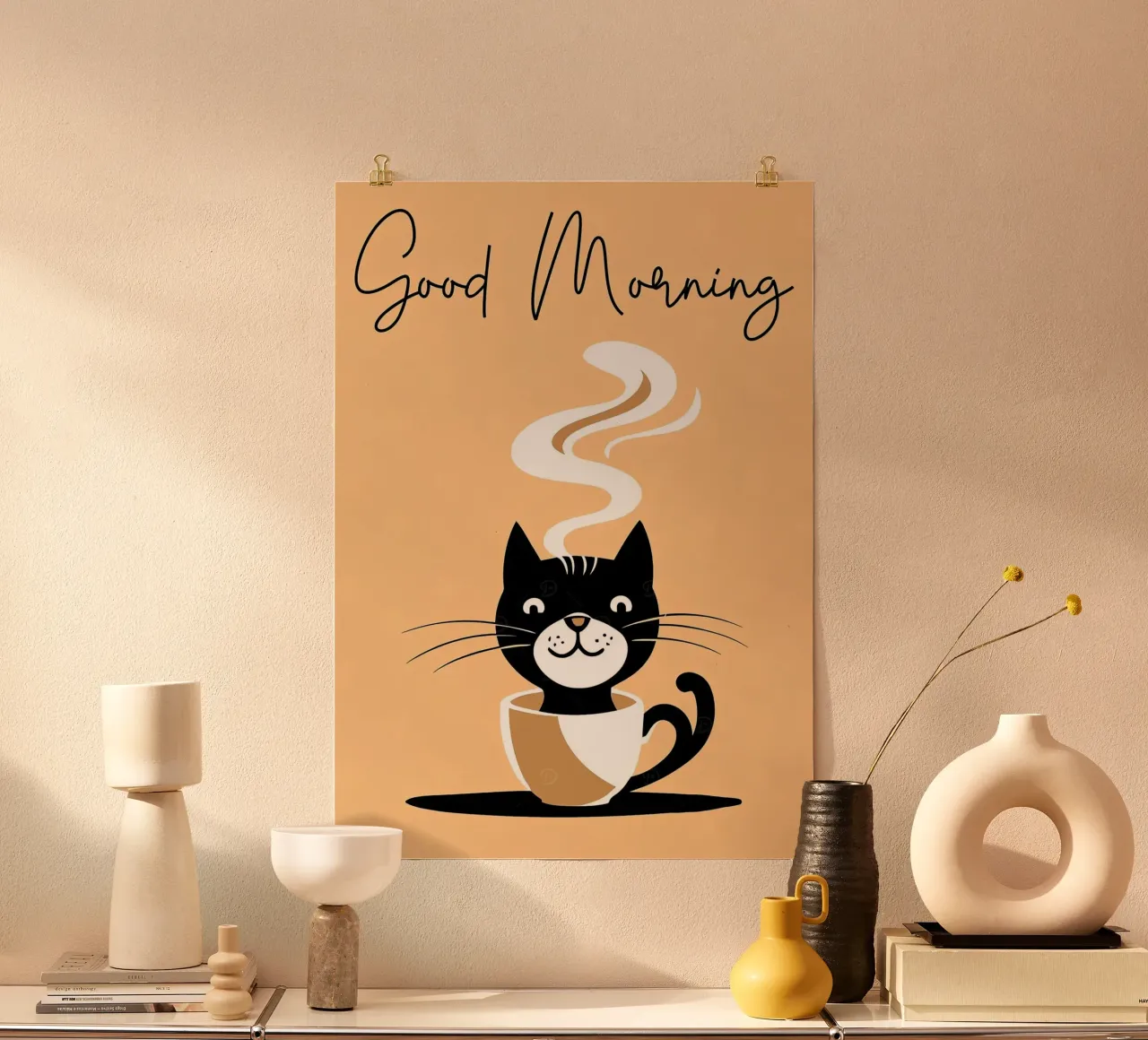 Good Morning Coffee hahnemühle by Arjun