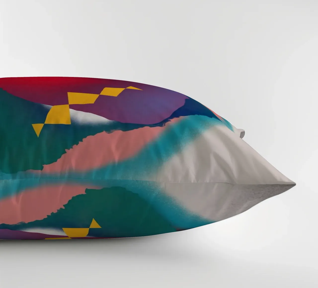 Cosmic composition 03 decorative cushion by Little Dean