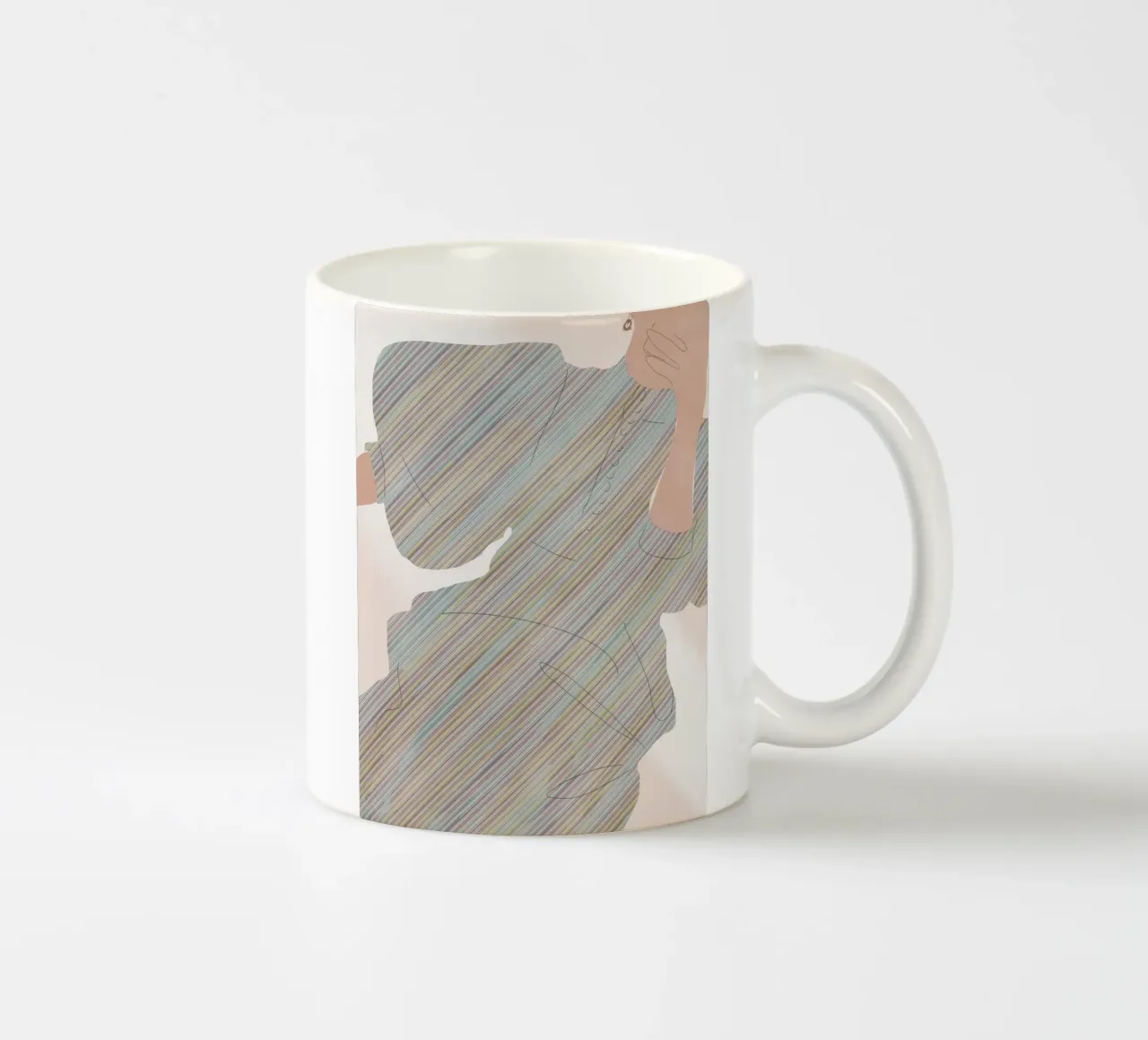 Moda figura 26 tazza in ceramica da Little Dean