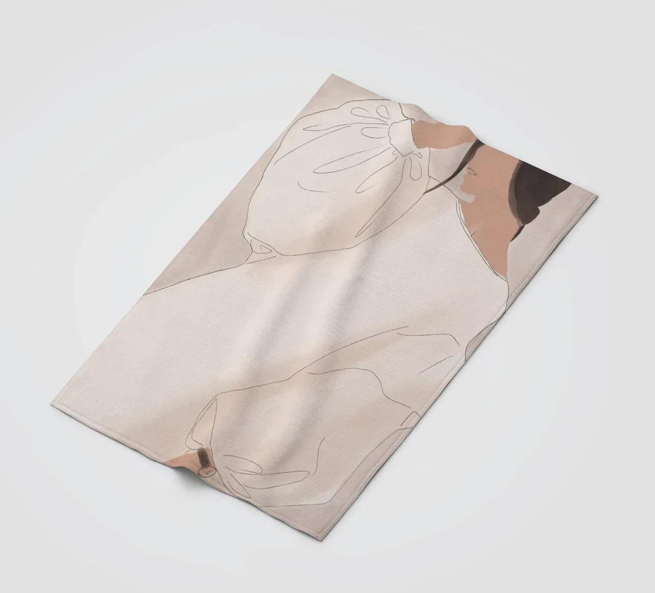 Moda figura 27 coperta in pile da Little Dean