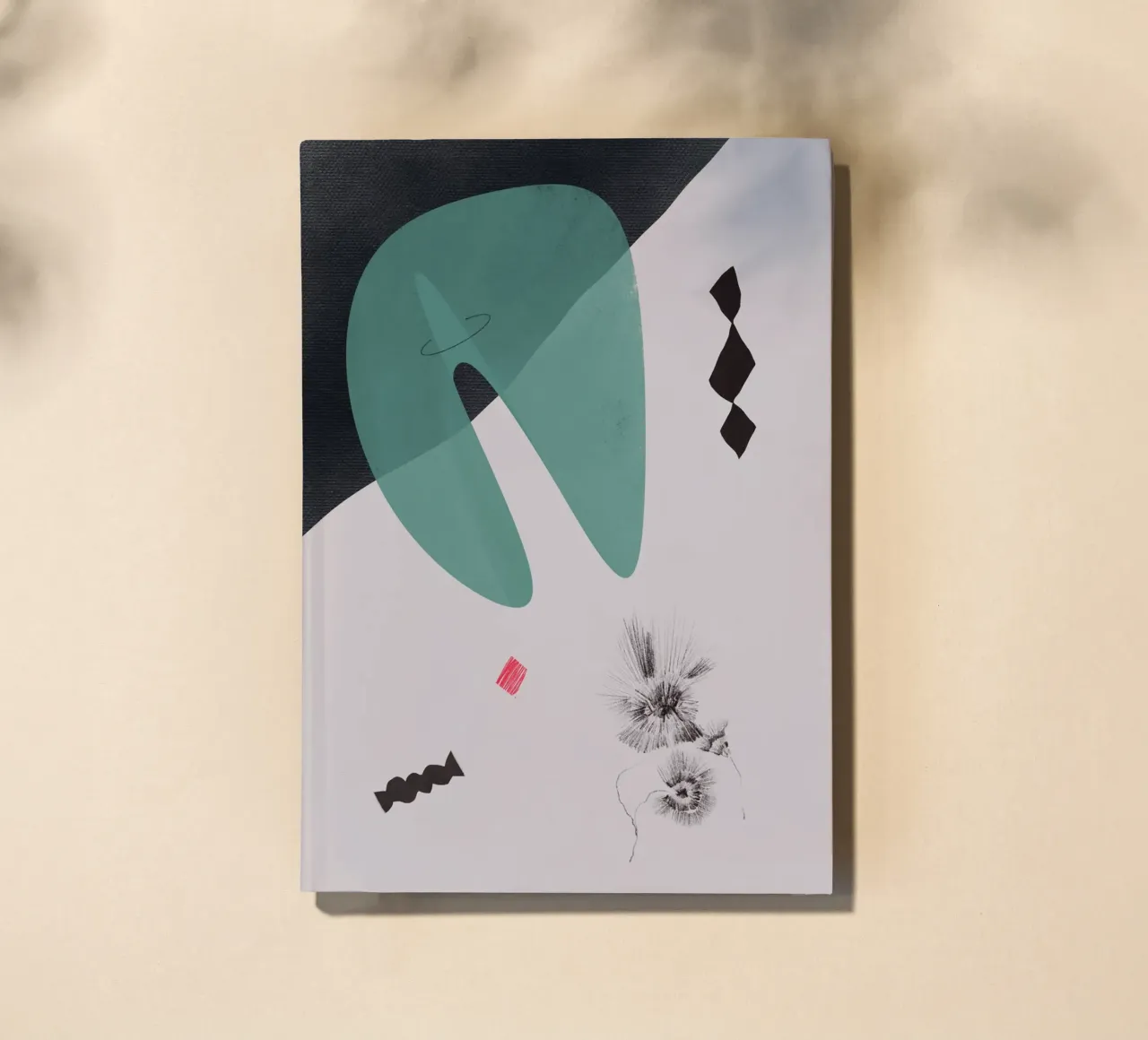 Zen composition 04 notebook by Little Dean