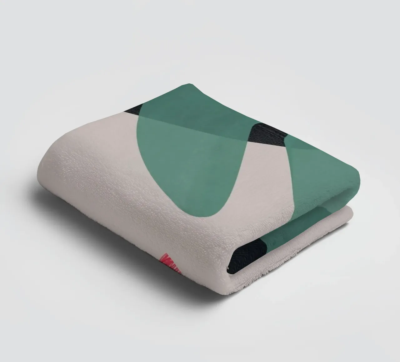 Zen composition 04 towel by Little Dean